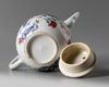 A CHINESE FAMILLE ROSE 'COCKEREL' TEAPOT, CHINA, YONGZHENG PERIOD (1723-1735)
