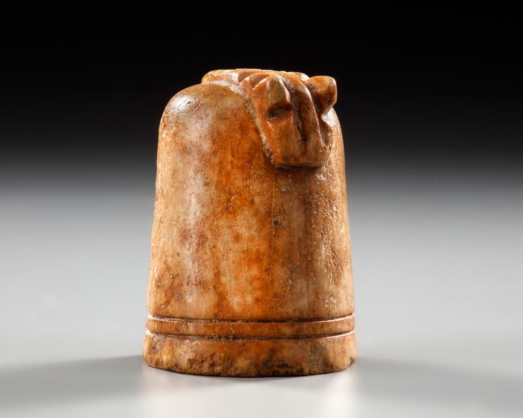 A NISHAPUR IVORY CHESS PIECE, PERSIA, 11TH-12TH CENTURY