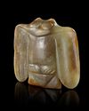 A CHINESE JADE OWL, HONGSHAN CULTURE (c. 4700–2900 BC)
