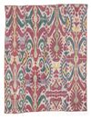 A LARGE IKAT COVER , TURKMENISTAN, 19TH CENTURY