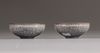A pair of small Chinese Ge-style bowls