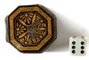 AN ILLUMINATED MINIATURE OCTAGONAL QURAN WITH THE LATER EMBOSSED NAME OF THE OWNER, AHMAD DHU'L KIFL, OTTOMAN PROVINCIAL, DATED 1052 AH/1642-43 AD