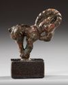 A SCYNTHIAN BRONZE STAG, CIRCA 8TH-6TH CENTURY B.C.