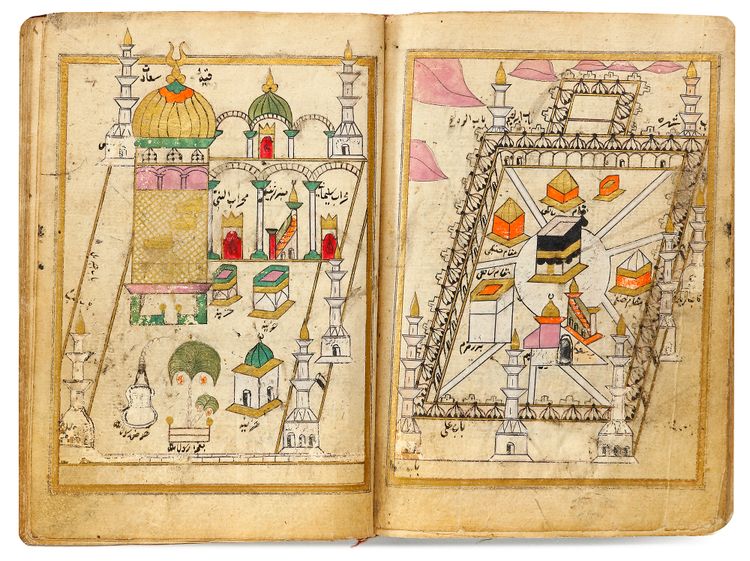 ABU ‘ABDALLAH MUHAMMAD BIN SULEYMAN AL-JAZULI, DALA’IL AL-KHAYRAT WA SHAWARIQ AL-ANWAR, OTTOMAN TURKEY, DATED 1146 AH/1733-34 AD