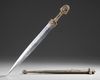 A NIELLO SILVER-MOUNTED STEEL DAGGER (KINDJAL), CAUCASUS, 19TH CENTURY