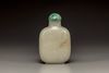 A white jade snuff bottle