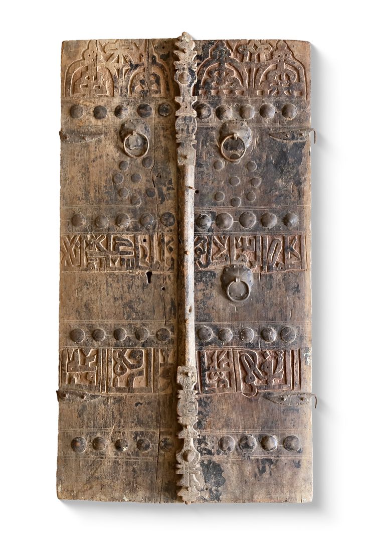 A PAIR OF HIJAZI WOODEN DOORS, 19TH CENTURY