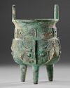 A BRONZE RITUAL VESSEL, CHINA, ZHOU DYNASTY