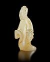 A JADE LADY FIGURE, CHINA, HAN DYNASTY (206 BC – 220 AD)