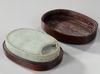 A CHINESE INKSTONE, 19TH CENTURY