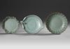 THREE CHINESE GUAN-TYPE WARES, QING DYNASTY (1644-1912)