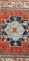 A PERSIAN HERIZ CARPET, NORTHWEST PERSIA, 3RD QUARTER 19TH CENTURY