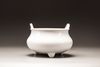A large Dehua tripod censer
