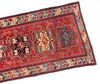 A RARE LARGE AKSTAFA CAUCASIAN RUG, 1870