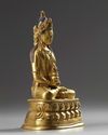 A Zanabazar-style gilt bronze Amitayus