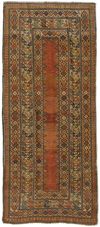 A CAUCASIAN TALISH RUG WITH RED GROUND, 19TH CENTURY