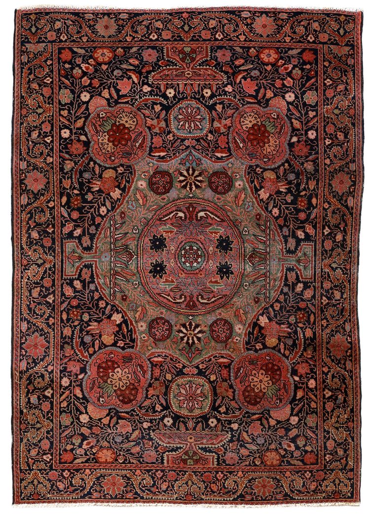 A SAROUK FARAHAN RUG