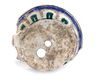 AN IZNIK POTTERY FRAGMENT 15TH-16TH CENTURY