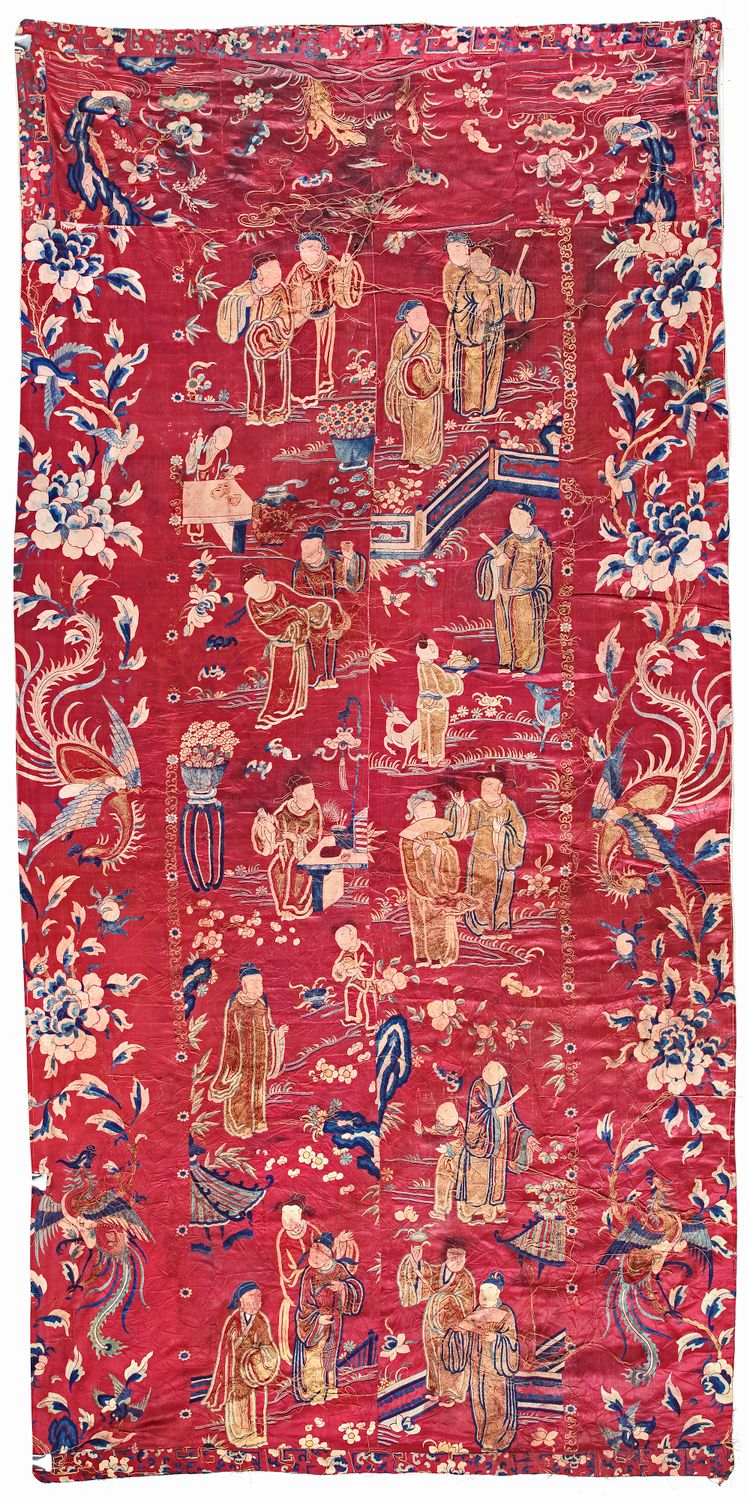 A CHINESE TEXTILE, 19TH-20TH CENTURY