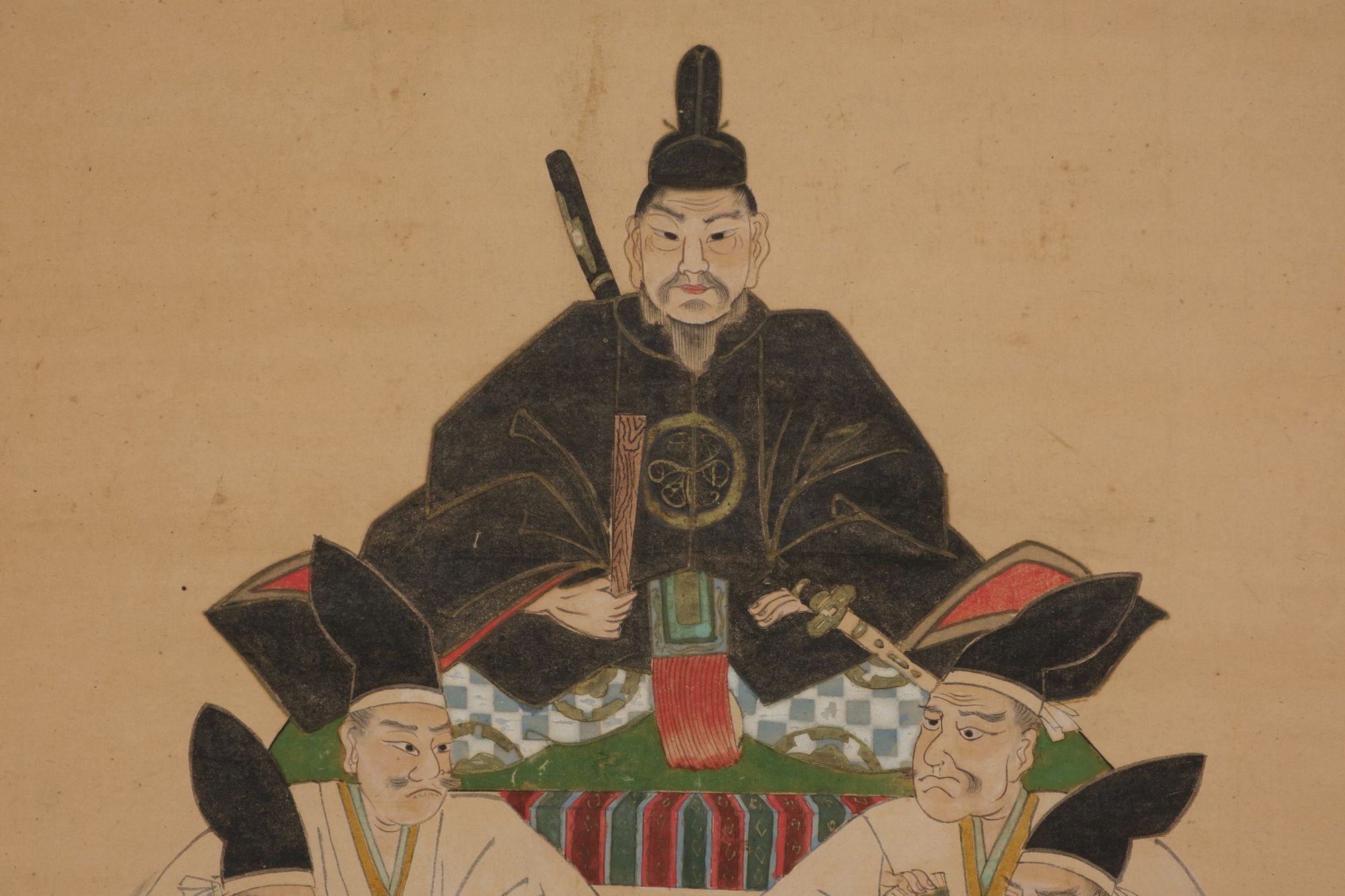 KAKEJIKU 掛け軸 (HANGING SCROLL) FEATURING TOKUGAWA IEYASU 徳川家康