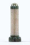 A CHINESE WHITE AND SPINACH GREEN JADE PARFUMIER, CHINA, 19TH-20TH CENTURY