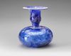 BLUE GLASS BOTTLE PERSIA OR SYRIA, 11TH–12TH CENTURY