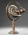 AN UNUSUAL BRASS ISLAMIC ARMILLARY SHPERE, 19TH CENTURY