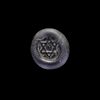 AN EARLY ISLAMIC GLASS WEIGHT OF DOUBLE DIRHAM, 10TH-11TH CENTURY