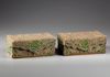A PAIR OF OTTOMAN METAL-THREAD EMBROIDERED VELVET BOXES, TURKEY, 19TH CENTURY