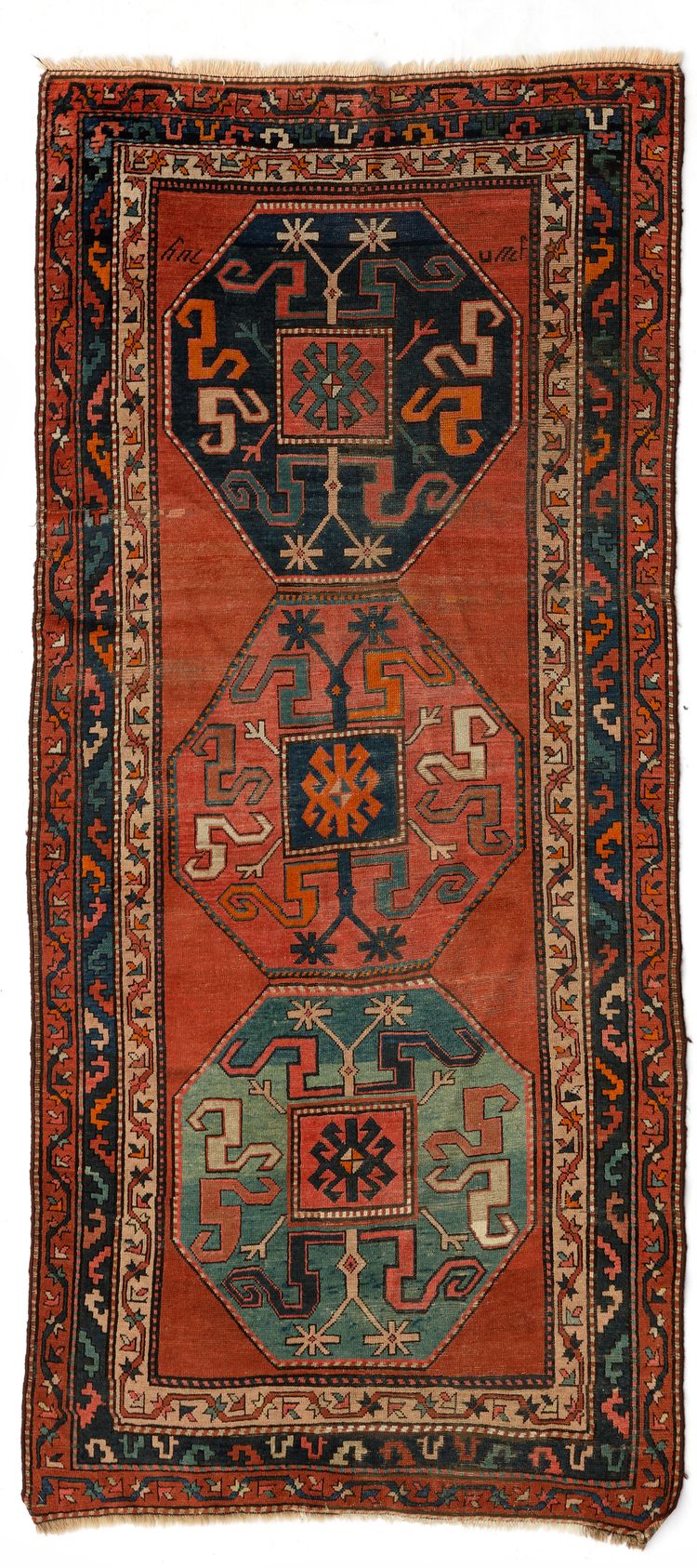 A CAUCASIAN CLOUDBANK KAZAK RUG (CHONDORESK)