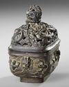 A CHINESE BRONZE INCENSE BURNER, 17TH CENTURY