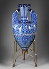 A LARGE HISPANO-MORESQUE STYLE VASE, 19TH CENTURY