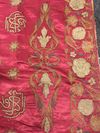 AN OTTOMAN EMBROIDERED HANGING PANEL, 19TH CENTURY