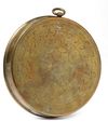 A QIBLA INDICATOR WITH COMPASS, IRAN, CA. 1900