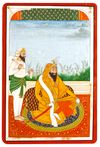 TEN PORTRAITS OF PUNJAB RULERS, DELHI OR LAHORE, CIRCA 19TH CENTURY