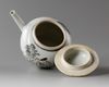 A Chinese en grisaille-decorated 'L'amour et Le Badinage' teapot and cover