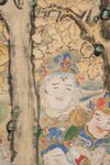 A VERY LARGE JAPANESE HANGING SCROLL DEPICTING NEHAN-ZU 涅槃図, 18TH CENTURY