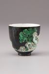 Two famille noir cups