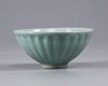 A Chinese celadon-glazed 'lotus' bowl