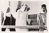 A COLLECTION OF PHOTOGRAPHS OF HIS MAJESTY KING FAISAL BIN ABDUL AZIZ VISITING THE GRAND MOSQUES OF MECCA AND PROPHET MUHAMMAD DURING THE GREAT EXPANSION WORKS, PROBABLY AROUND 1955