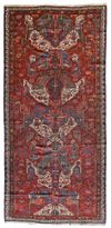 A CAUCASIAN DATED DRAGON  SUMAK KILIM, CIRCA 1930