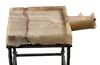 A SOUTH ARABIAN ALABASTER LIBATION TABLE, CIRCA 1ST CENTURY BC/AD