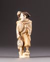 A Japanese ivory figure