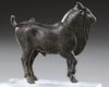 A ROMAN BRONZE FIGURE OF A BULL, CIRCA 1ST CENTURY B.C./A.D.