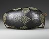 A QAJAR COCO-DE-MER BEGGAR'S BOWL (KASHKUL), PERSIA, 19TH CENTURY