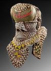 KUBA MASK ( BWOOM) WITH OUTSTANDING BEADWORK