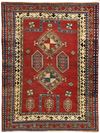A CAUCASIAN PRAYER RUG, CIRCA 1900